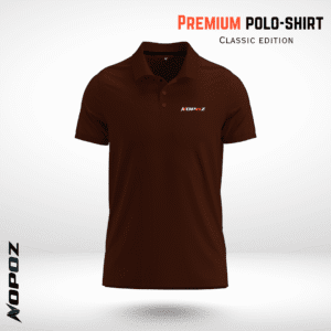 Pk-Polo Shirt Color Dark Sienna