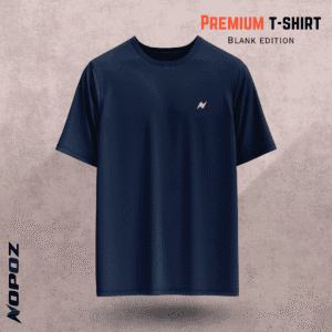 Blank T-shirt - Navy